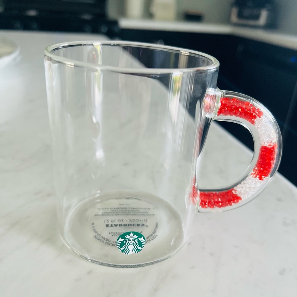 Starbucks 2021 Candy Cane Handle Christmas Mug 12oz